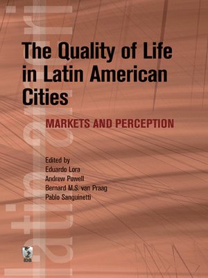 cover image of The Quality of Life in Latin American Cities